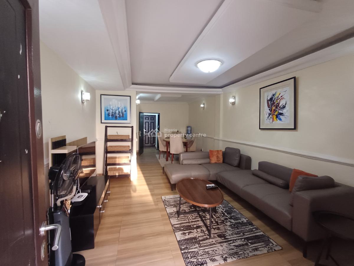 Fully Furnished One Bedroom Flat on The Ground Floor, Wuse 2, Abuja, Flat / Apartment for Rent