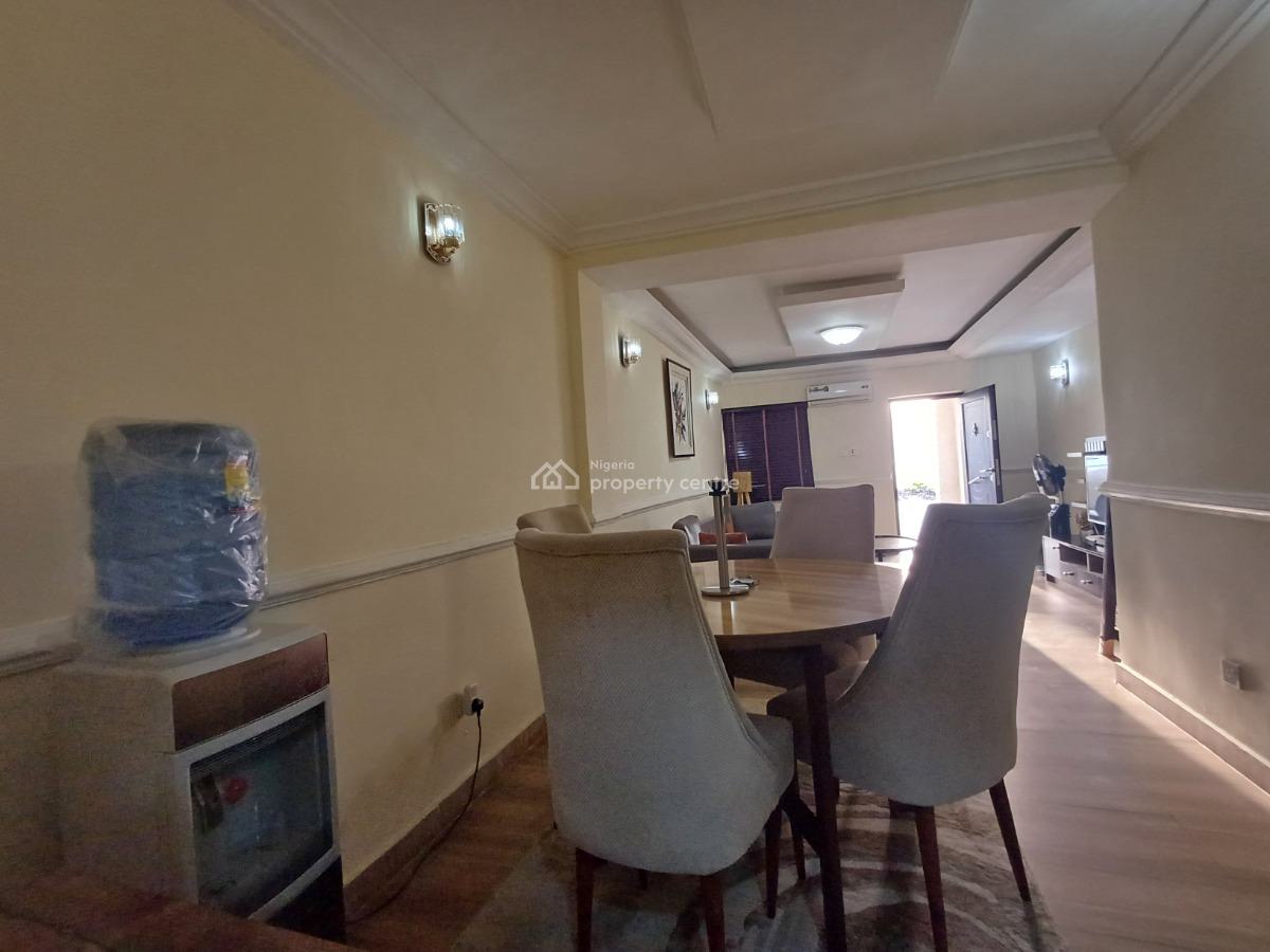 Fully Furnished One Bedroom Flat on The Ground Floor, Wuse 2, Abuja, Flat / Apartment for Rent