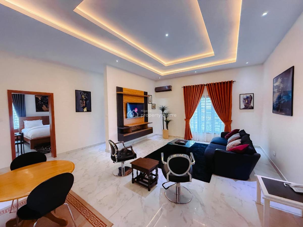 Newly Furnished 2 Bedroom Self Compound with Excellent Facilities, Ikota, Lekki, Lagos, Flat / Apartment Short Let