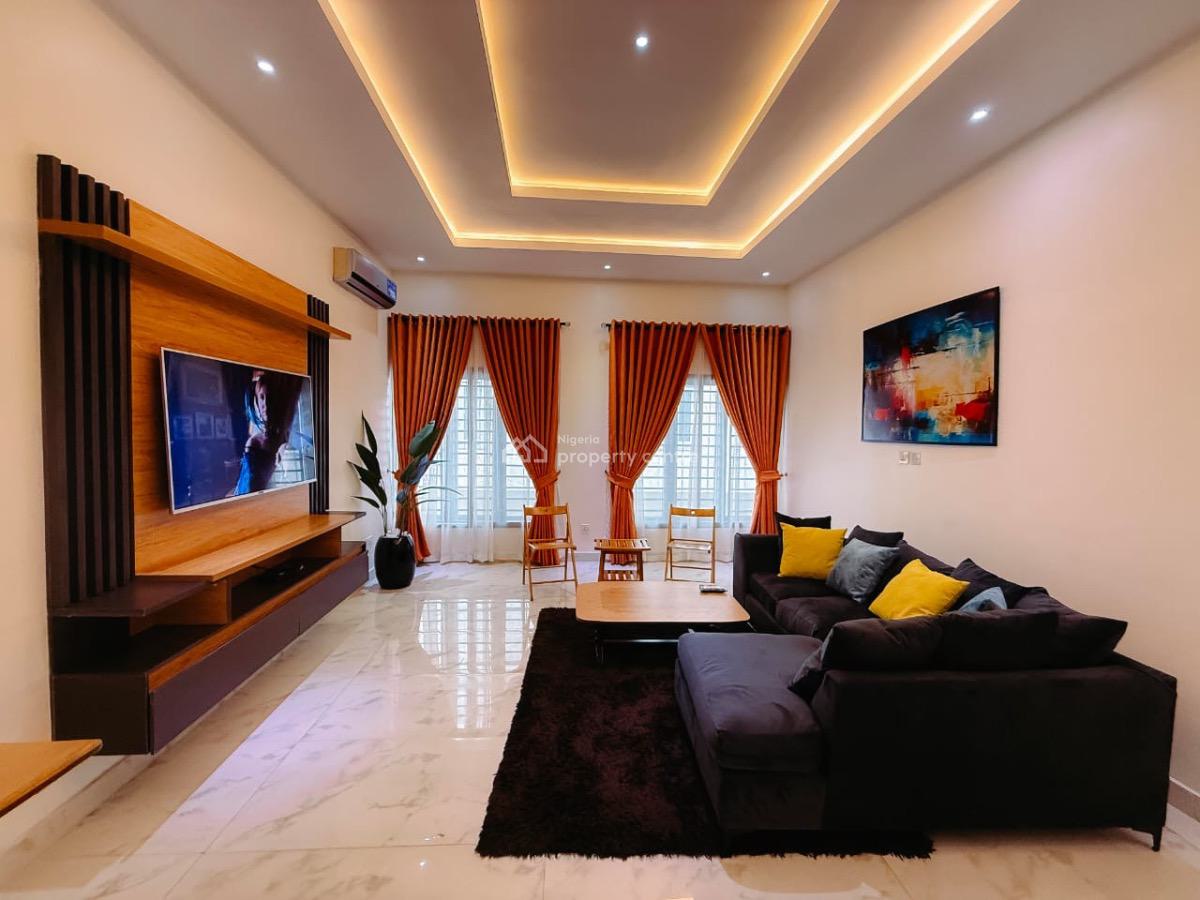 Newly Furnished 2 Bedroom Self Compound with Excellent Facilities, Ikota, Lekki, Lagos, Flat / Apartment Short Let