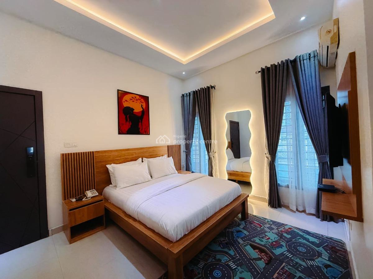 Newly Furnished 2 Bedroom Self Compound with Excellent Facilities, Ikota, Lekki, Lagos, Flat / Apartment Short Let