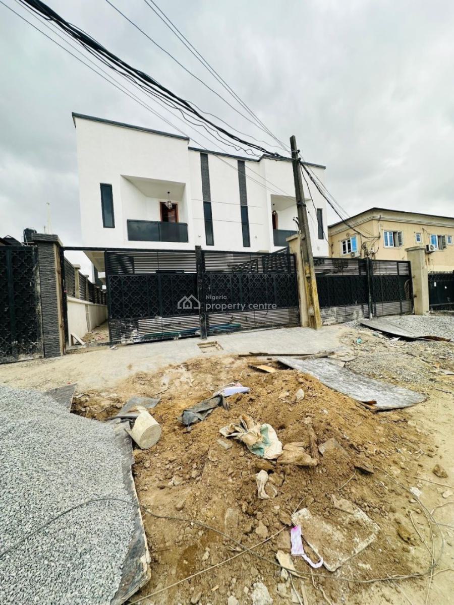 Magnificently Built 4 Bedroom Semi Detached Duplex Plus Bq in a Haven, Gbagada, Lagos, Semi-detached Duplex for Sale