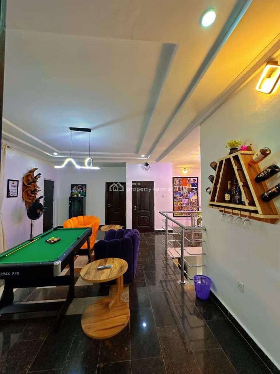 Four Bedroom Self Compound and  Snooker Board with Excellent Facilitie, Shoprite, Sangotedo, Ajah, Lagos, Detached Duplex Short Let
