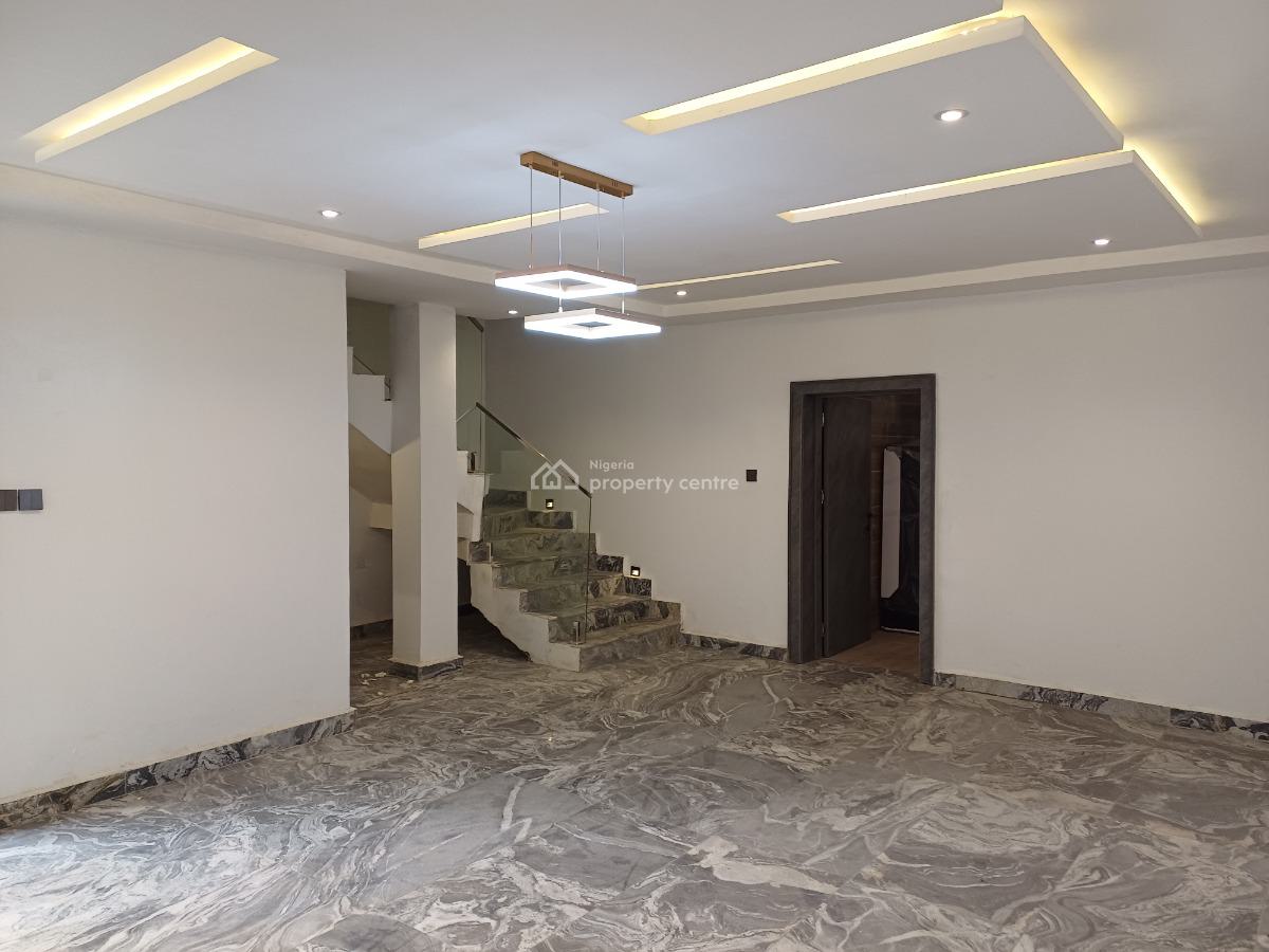 Brand New Self Compound Serviced 4 Bedroom Terrace Duplex with Bq, Wuse, Abuja, Terraced Duplex for Rent