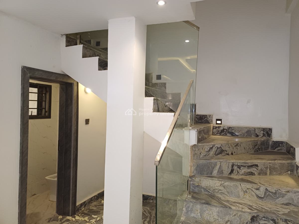 Brand New Self Compound Serviced 4 Bedroom Terrace Duplex with Bq, Wuse, Abuja, Terraced Duplex for Rent