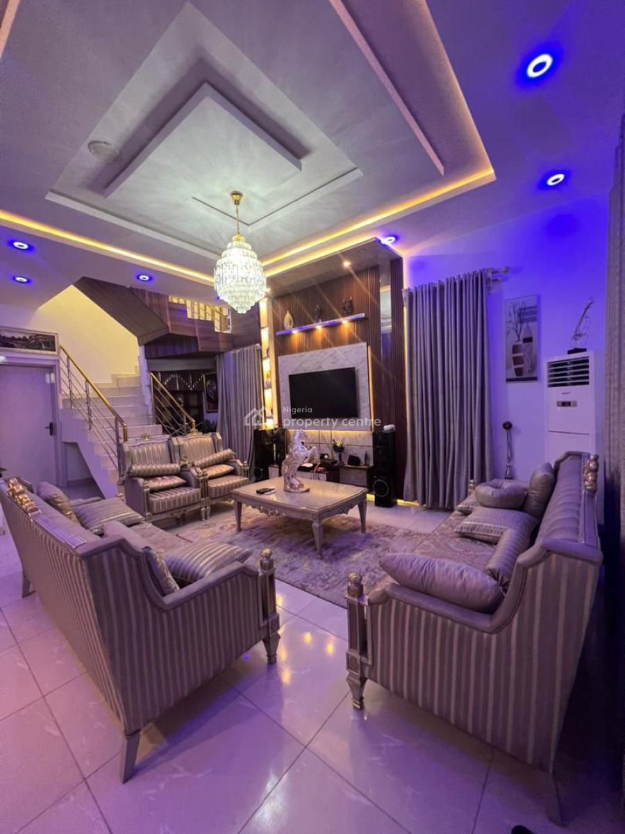 a Four Bedroom Fully Detached Duplex with a Bq, Southern View Estate, Lekki Conservation, Lekki Phase 1, Lekki, Lagos, Detached Duplex for Sale