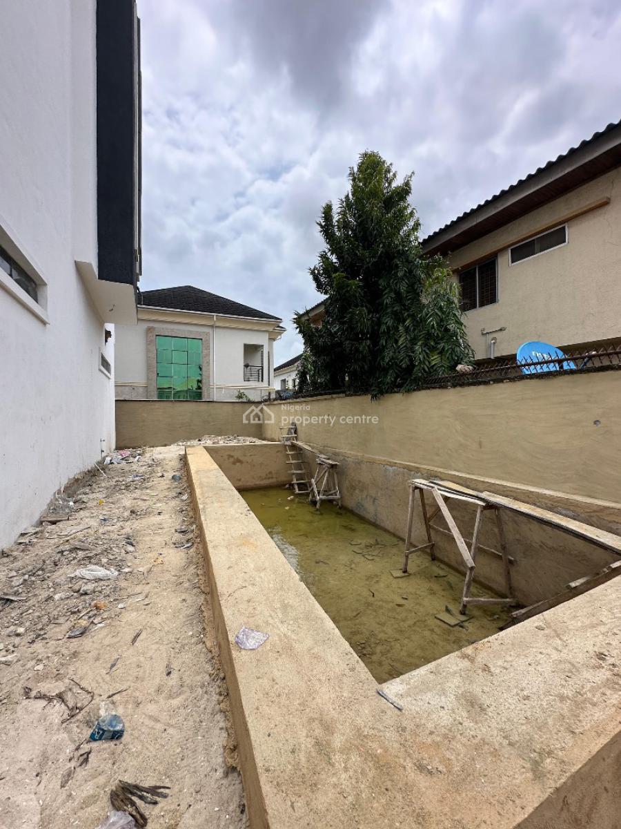 Elegant 4 Bedroom Terrace Duplex with a Bq and a Pool, Lekki Phase 1, Lekki, Lagos, House for Sale