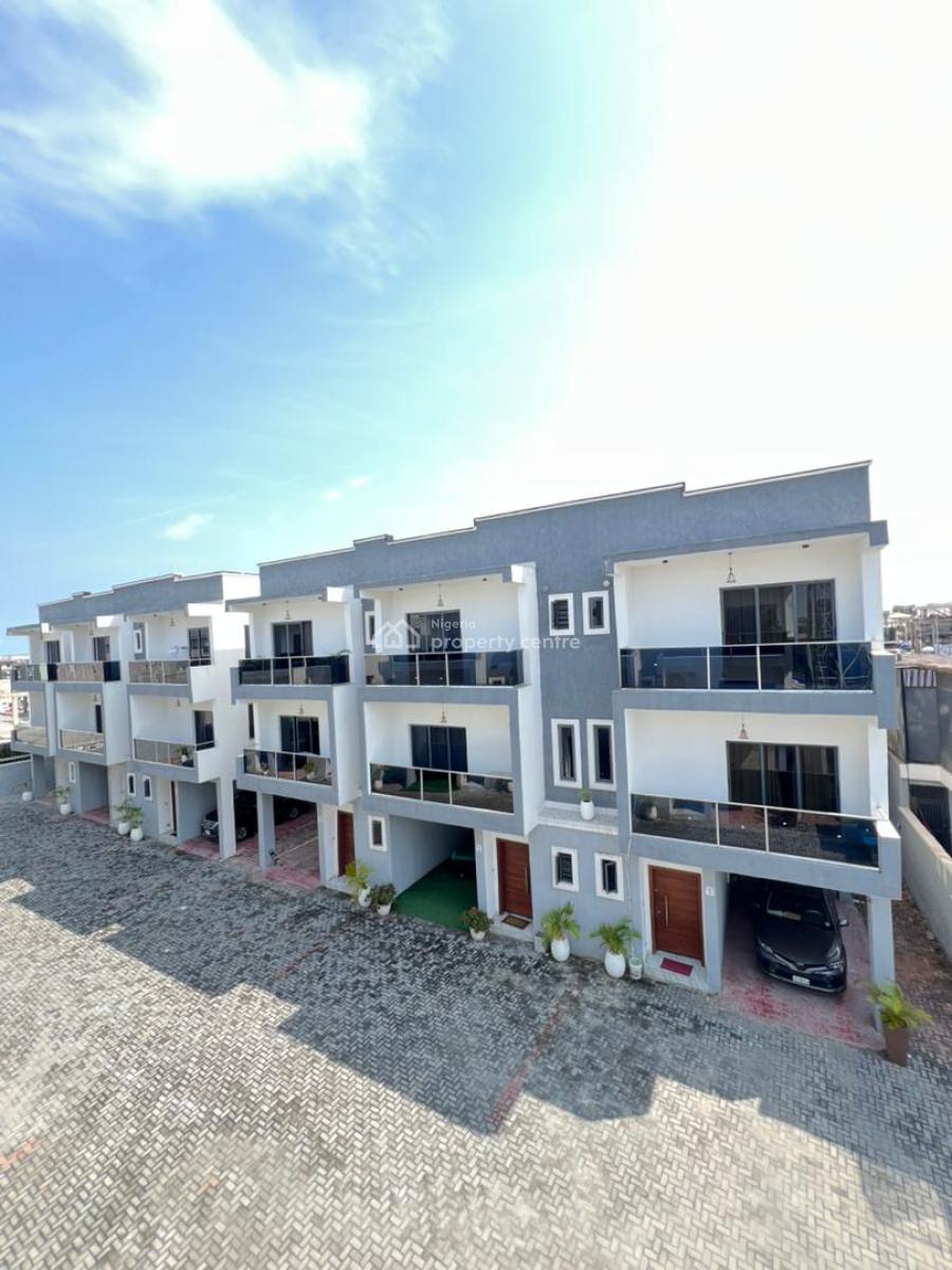 Excellent 4 Bedroom Terrace Duplex with a Bq, Ikate, Lekki, Lagos, House for Sale