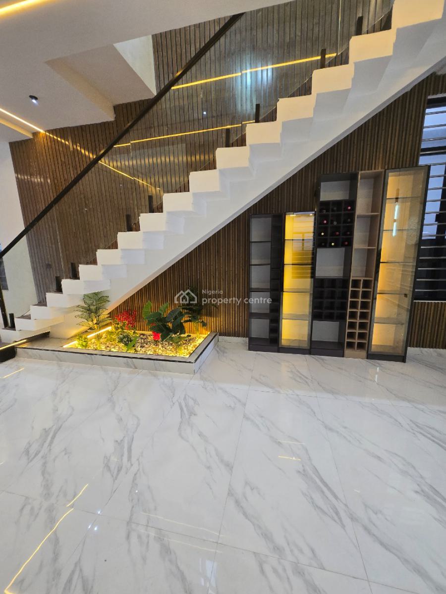 Royal Crest Duplex -- 5- Bedroom Masterpiece  No Agency , No Hidden Fee, Ifeanyi Akueche Street Lekki Palm City Ajah, Ajah, Lagos, Detached Bungalow for Sale