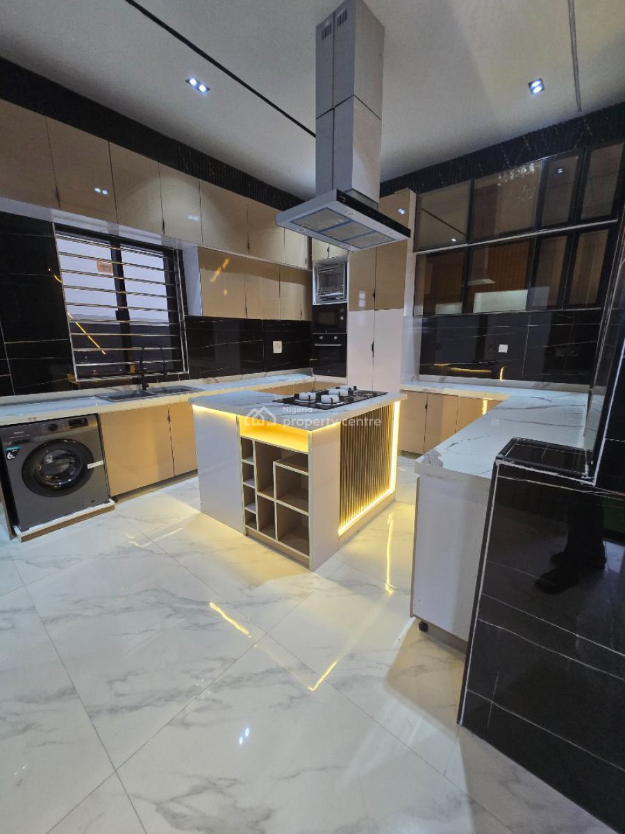 Royal Crest Duplex -- 5- Bedroom Masterpiece  No Agency , No Hidden Fee, Ifeanyi Akueche Street Lekki Palm City Ajah, Ajah, Lagos, Detached Bungalow for Sale
