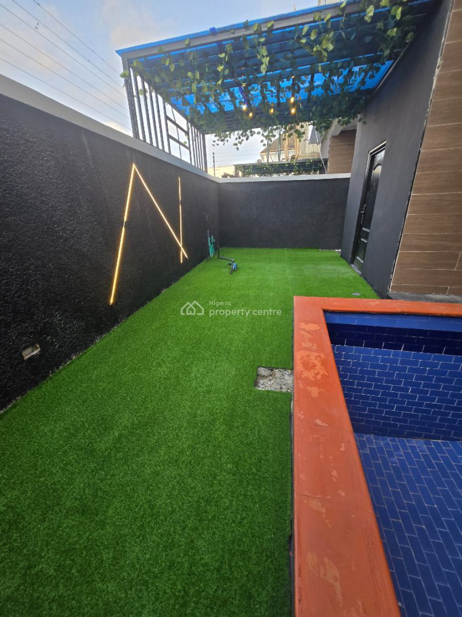 Royal Crest Duplex -- 5- Bedroom Masterpiece  No Agency , No Hidden Fee, Ifeanyi Akueche Street Lekki Palm City Ajah, Ajah, Lagos, Detached Bungalow for Sale