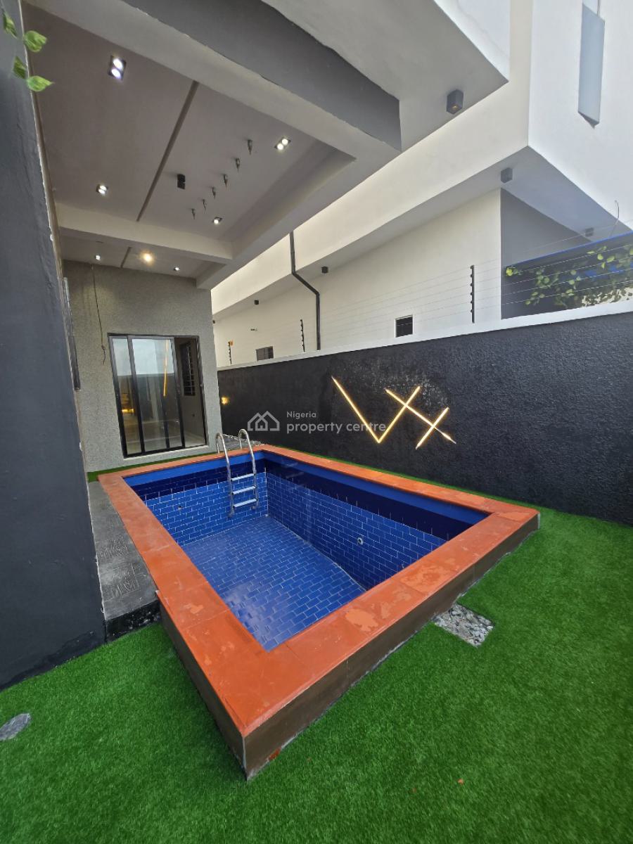 Royal Crest Duplex -- 5- Bedroom Masterpiece  No Agency , No Hidden Fee, Ifeanyi Akueche Street Lekki Palm City Ajah, Ajah, Lagos, Detached Bungalow for Sale