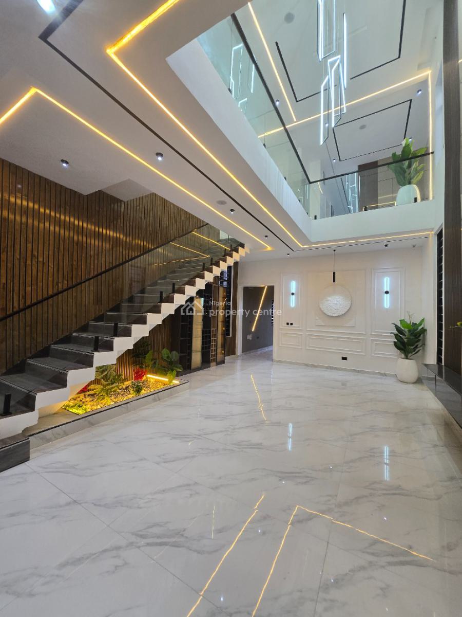 Royal Crest Duplex -- 5- Bedroom Masterpiece  No Agency , No Hidden Fee, Ifeanyi Akueche Street Lekki Palm City Ajah, Ajah, Lagos, Detached Bungalow for Sale
