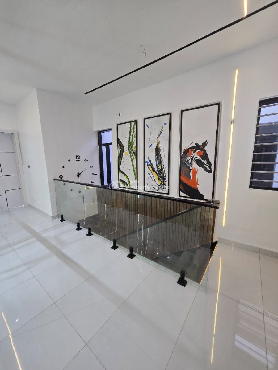 Royal Crest Duplex -- 5- Bedroom Masterpiece  No Agency , No Hidden Fee, Ifeanyi Akueche Street Lekki Palm City Ajah, Ajah, Lagos, Detached Bungalow for Sale