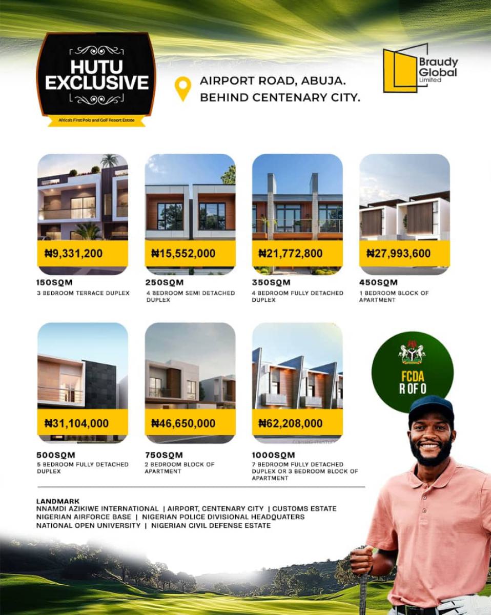 Build Your Dream Home in a Secure, Planned Community, Lugbe District, Abuja, Mixed-use Land for Sale