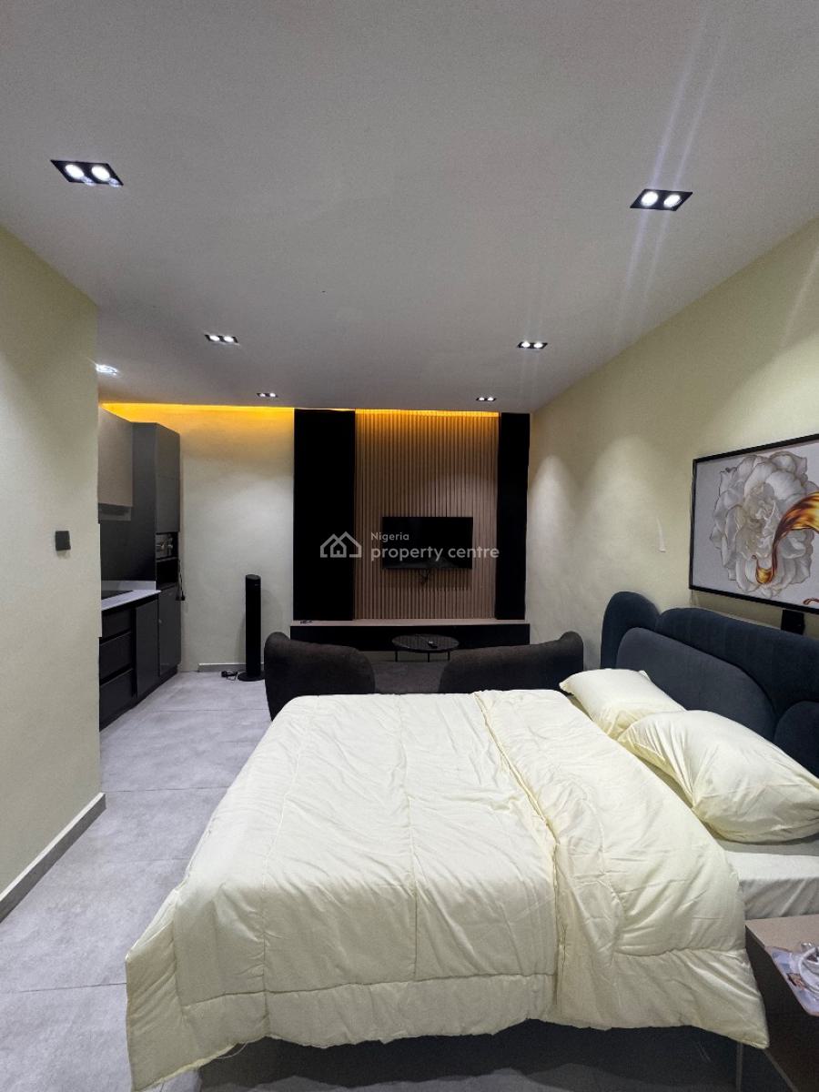 Stunning Studio Apartment for Short and Long Stay, Surulere, Lagos, Self Contain (single Rooms) Short Let
