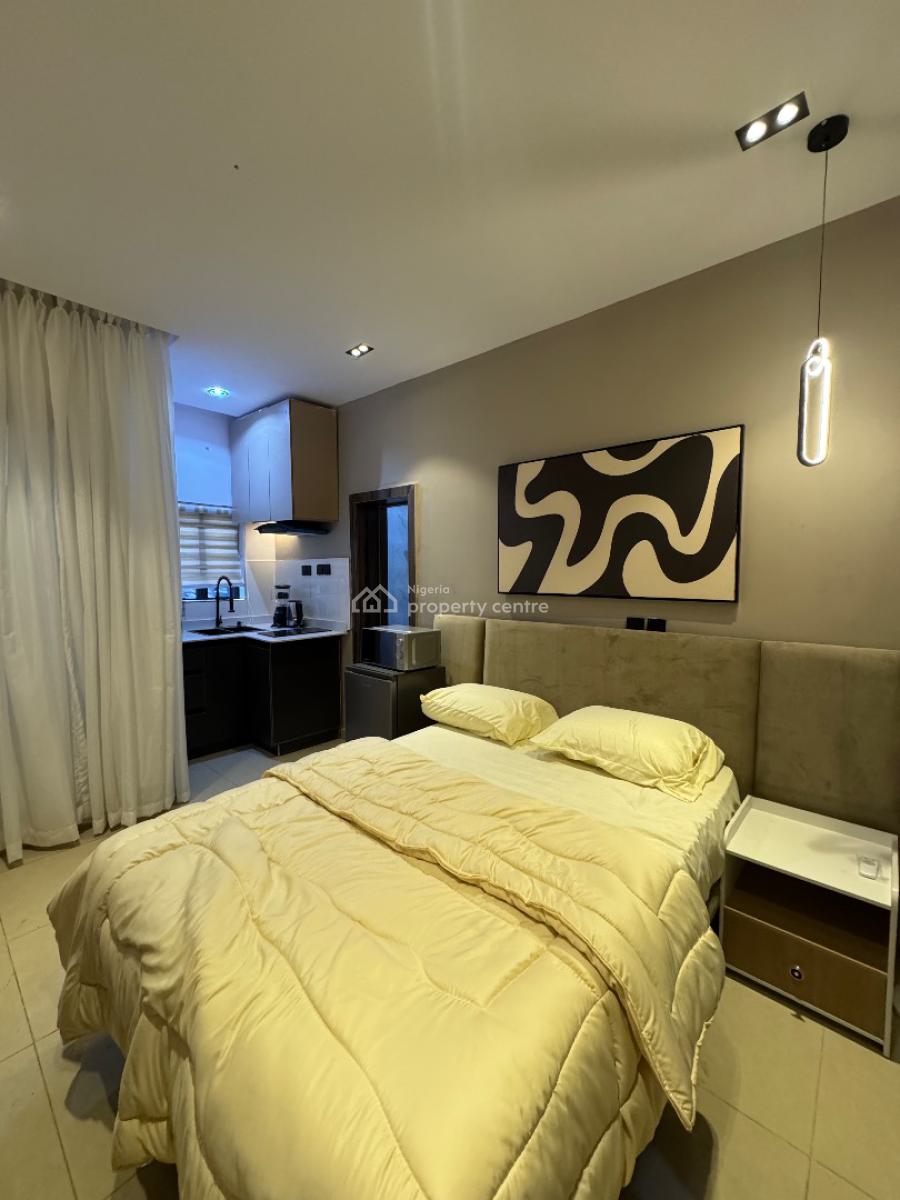 Executive Studio Apartment for Airbnb with Laundromat, Adelabu, Surulere, Lagos, Self Contain (single Rooms) Short Let
