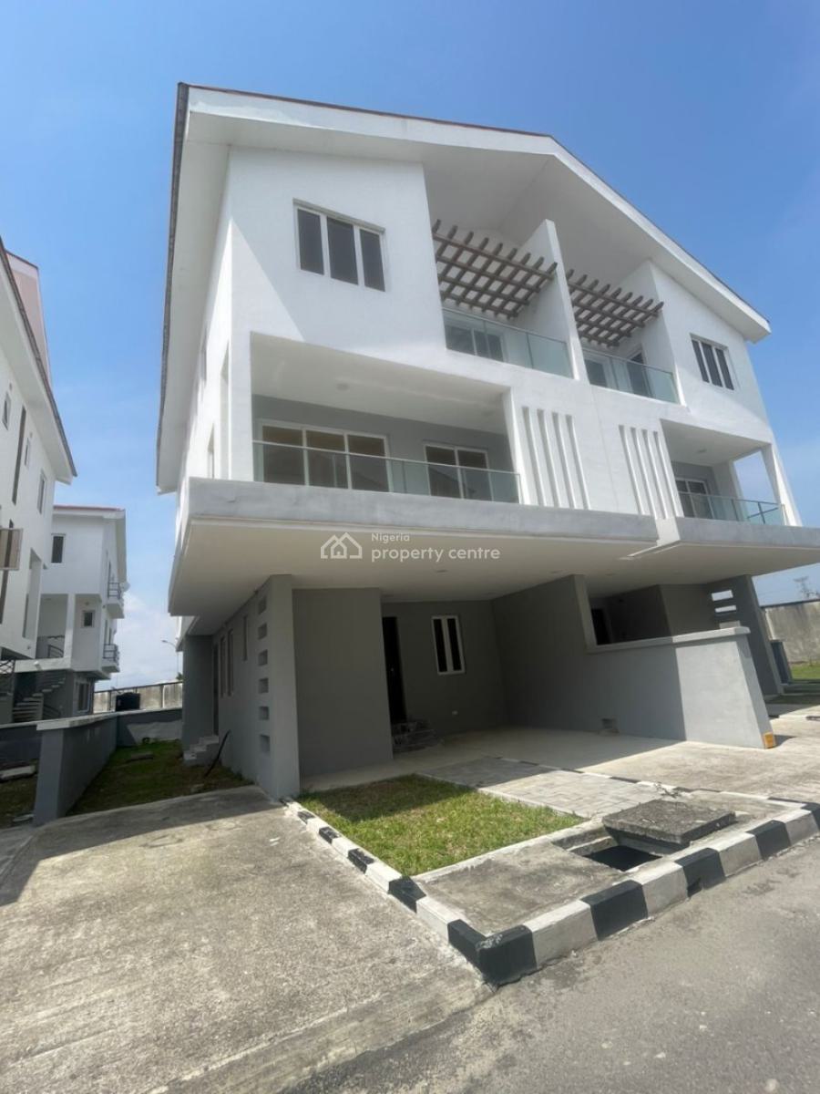 5 Bedroom Semi Detached Luxury Home with Bq, Chevron, Lekki, Lagos, Semi-detached Duplex for Sale
