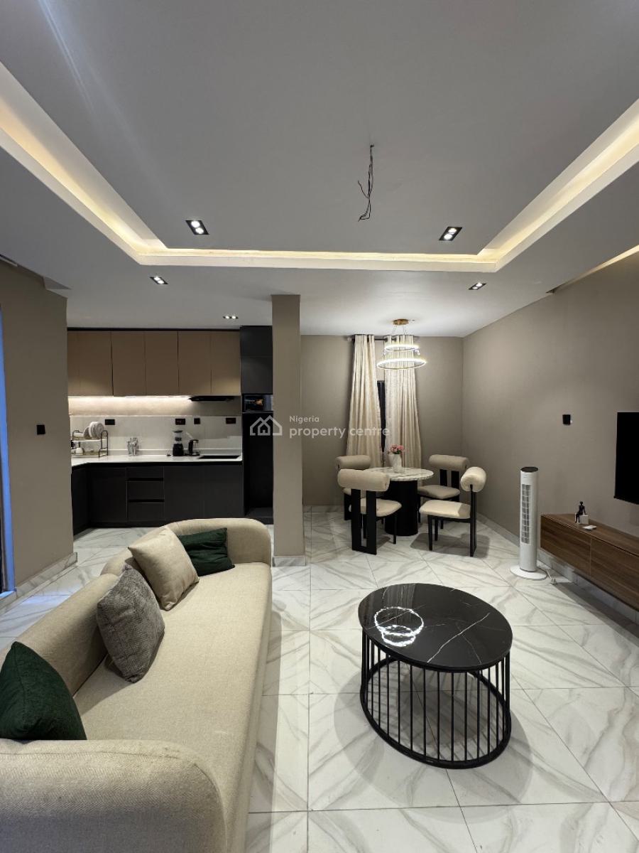 Beautifully Designed 1 Bedroom Apartment for Airbnb, Surulere, Lagos, Mini Flat (room and Parlour) Short Let