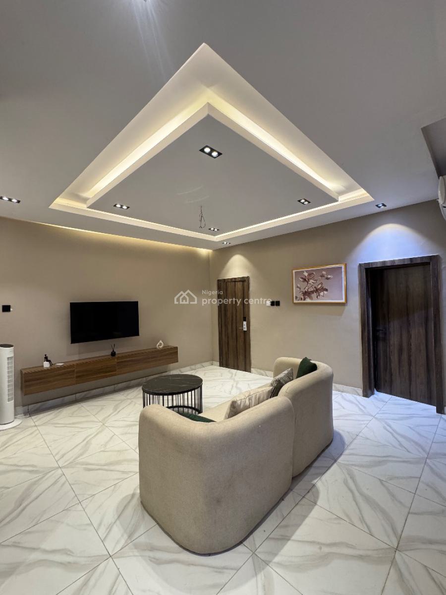 Beautifully Designed 1 Bedroom Apartment for Airbnb, Surulere, Lagos, Mini Flat (room and Parlour) Short Let