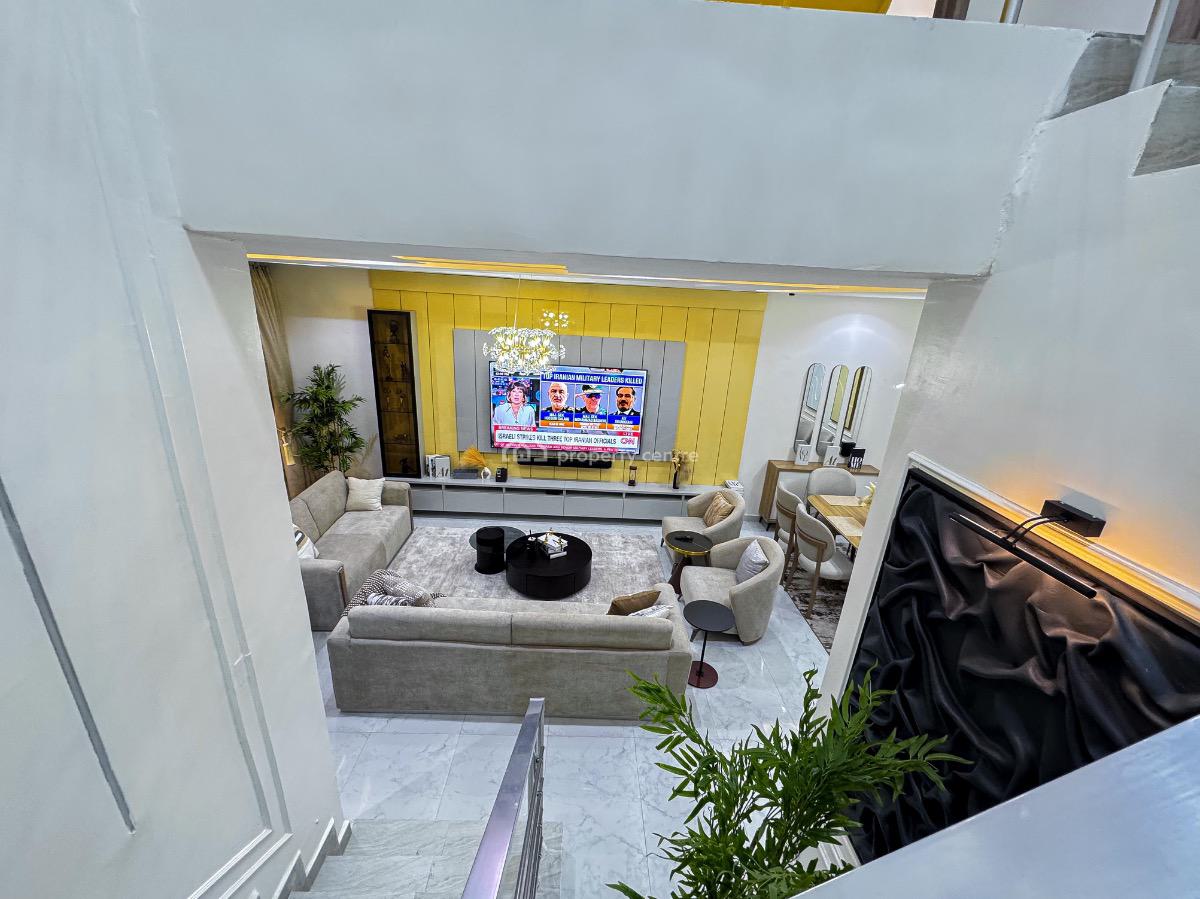 Three Bedroom Terrace Duplex Apartment, Ikate, Lekki, Lagos, Terraced Duplex Short Let