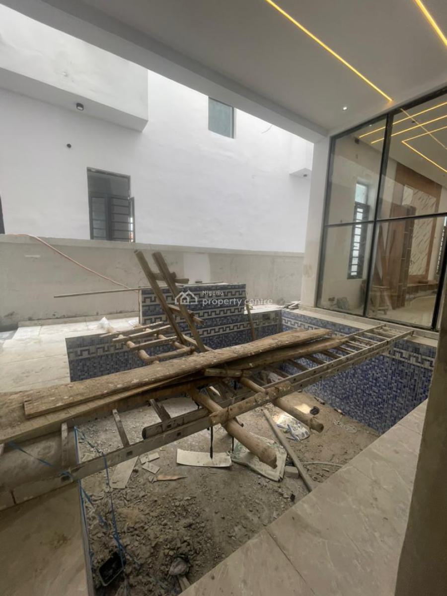 5 Bedroom Full Detached Duplex Home with Swimming Pool and Bq, Vgc, Lekki, Lagos, Detached Duplex for Sale