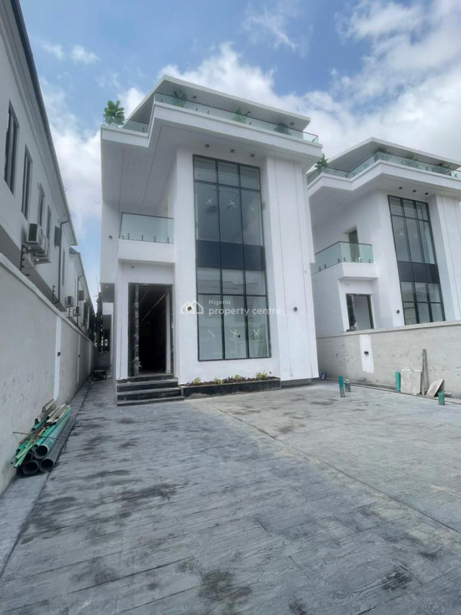 5 Bedroom Full Detached Duplex Home with Swimming Pool and Bq, Vgc, Lekki, Lagos, Detached Duplex for Sale