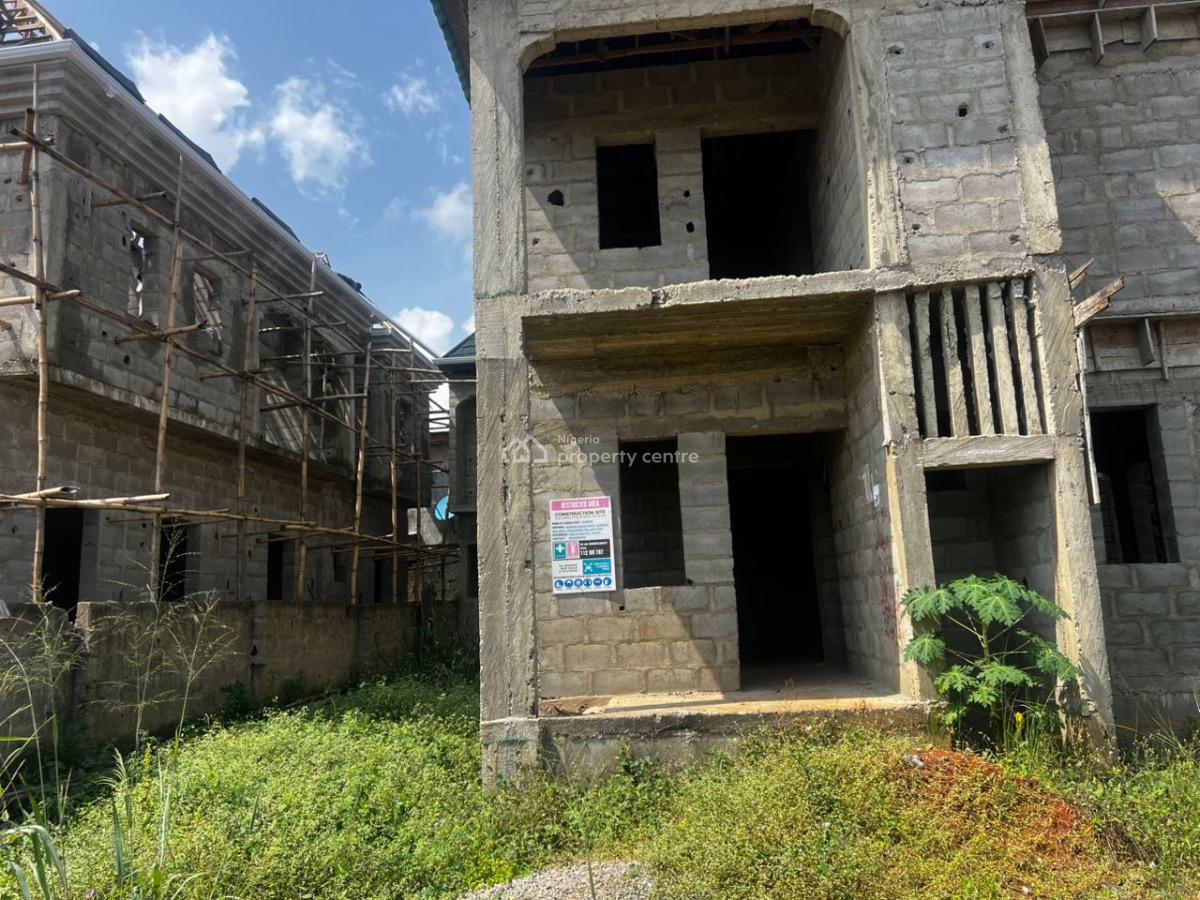Carcass Built 4 Bedroom Fully Detached Duplex, Progress Estate By Dayo Kuye Street, New Oko-oba, Agege, Lagos, Detached Duplex for Sale