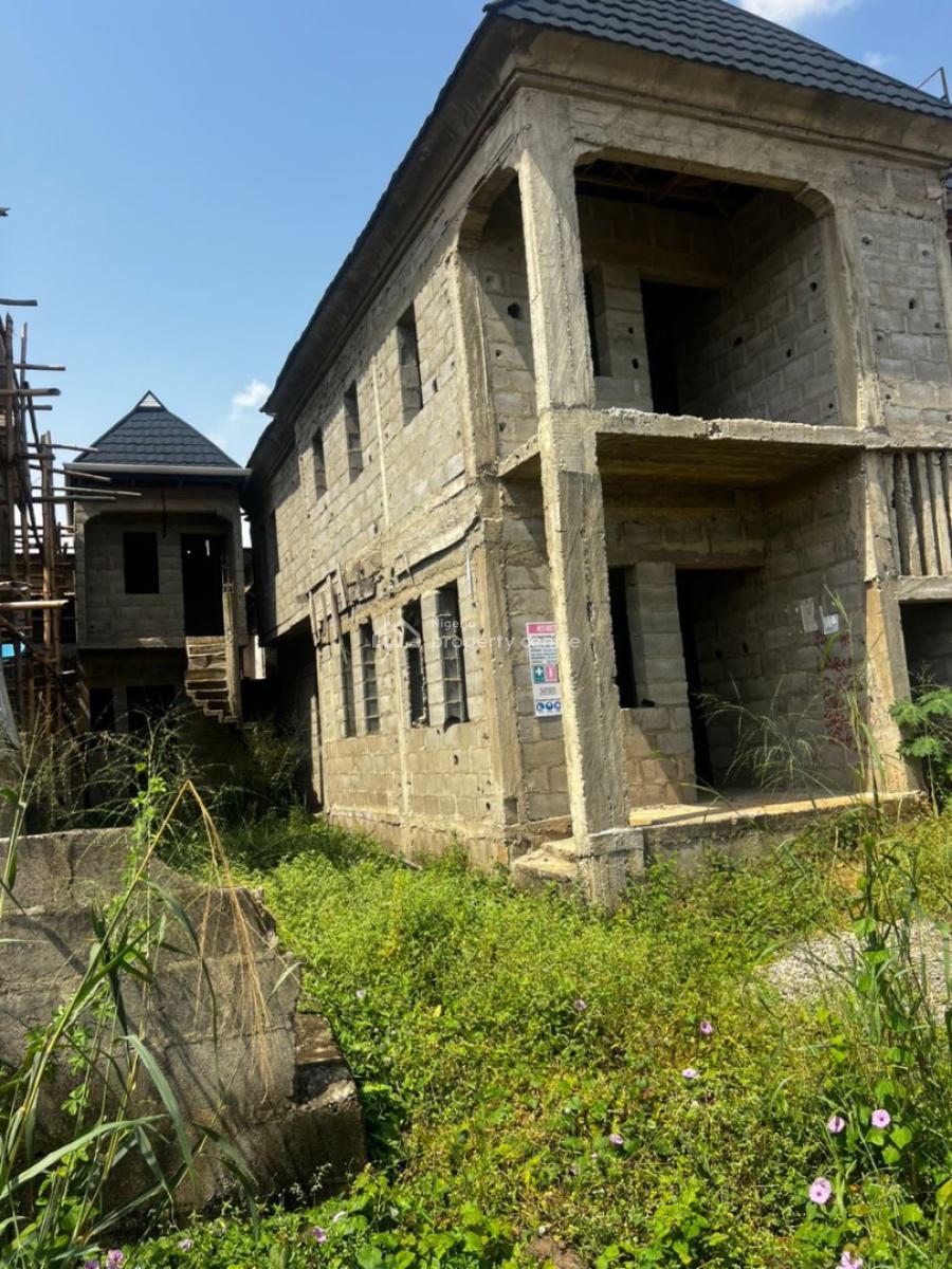 Carcass Built 4 Bedroom Fully Detached Duplex, Progress Estate By Dayo Kuye Street, New Oko-oba, Agege, Lagos, Detached Duplex for Sale