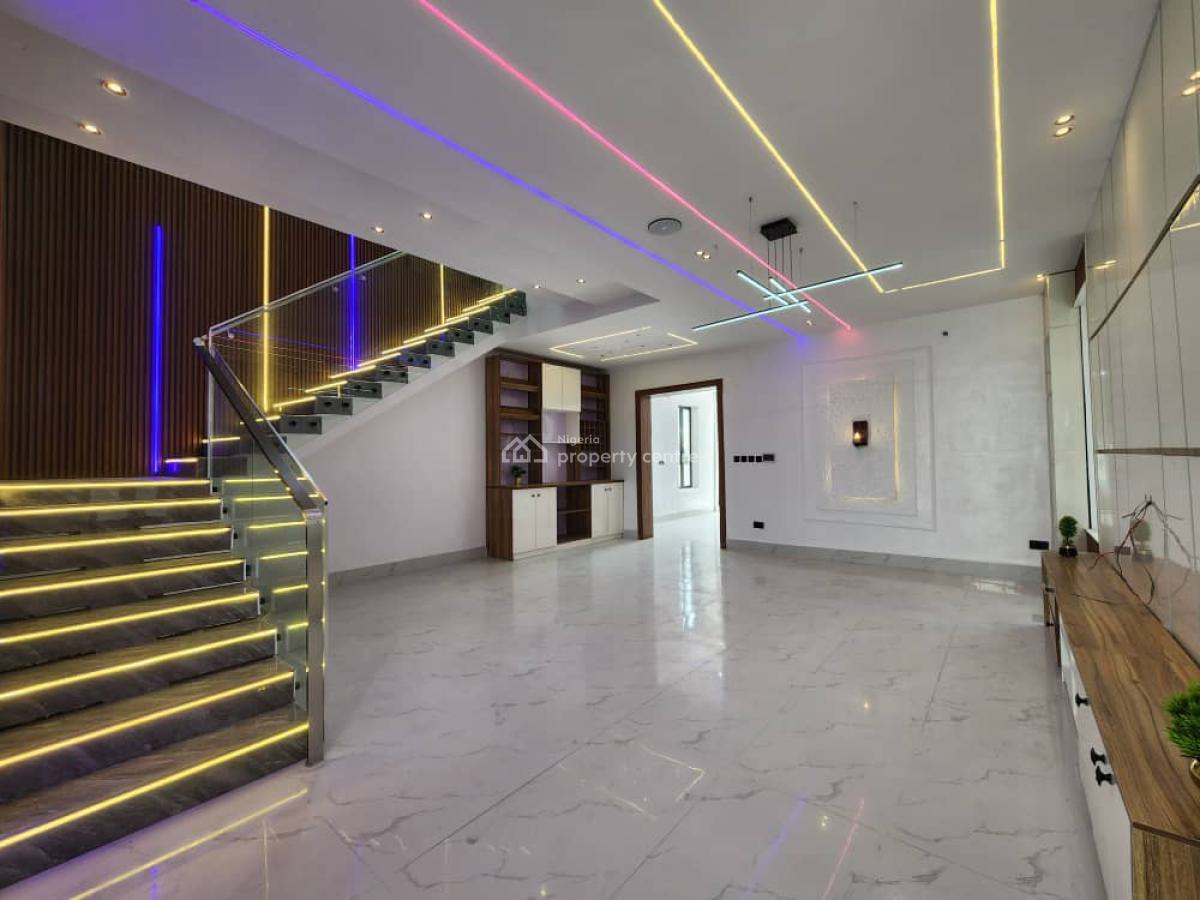 5 Bedroom Full Detached Duplex Home with Swimming Pool and Bq, Ajah, Lagos, Detached Duplex for Sale