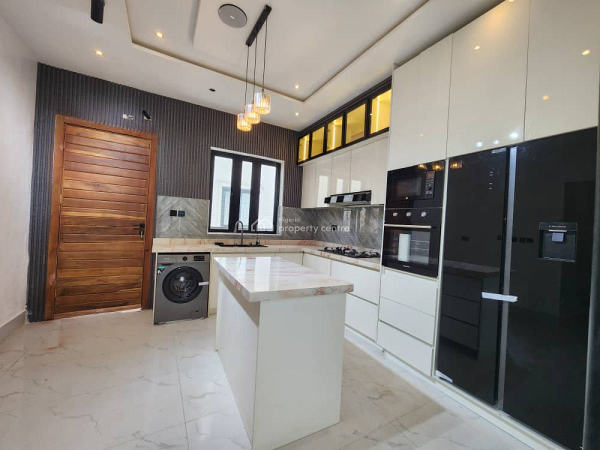 5 Bedroom Full Detached Duplex Home with Swimming Pool and Bq, Ajah, Lagos, Detached Duplex for Sale