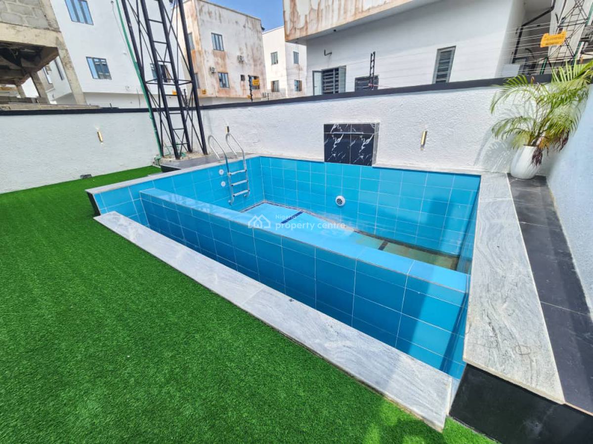 5 Bedroom Full Detached Duplex Home with Swimming Pool and Bq, Ajah, Lagos, Detached Duplex for Sale