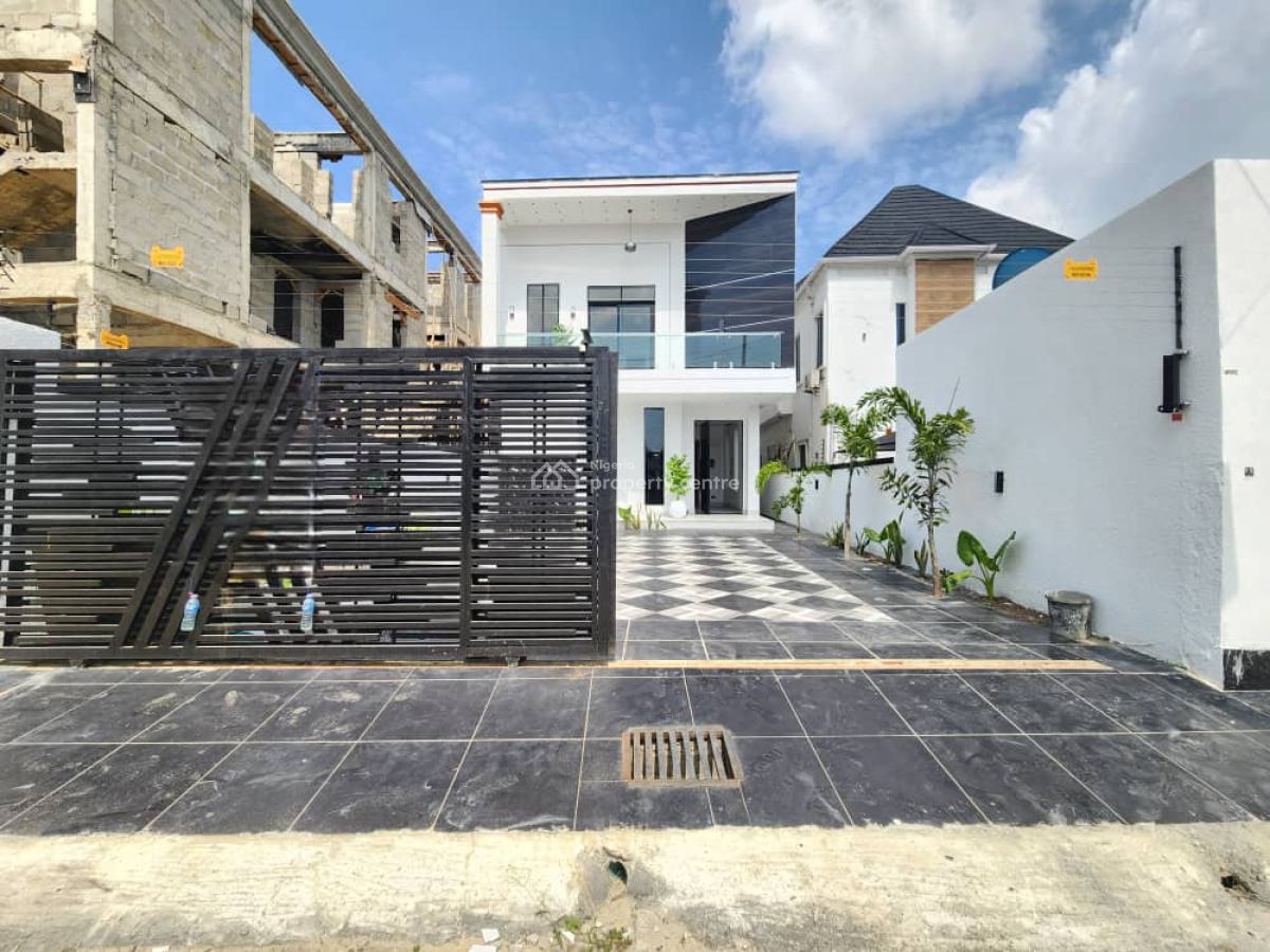 5 Bedroom Full Detached Duplex Home with Swimming Pool and Bq, Ajah, Lagos, Detached Duplex for Sale