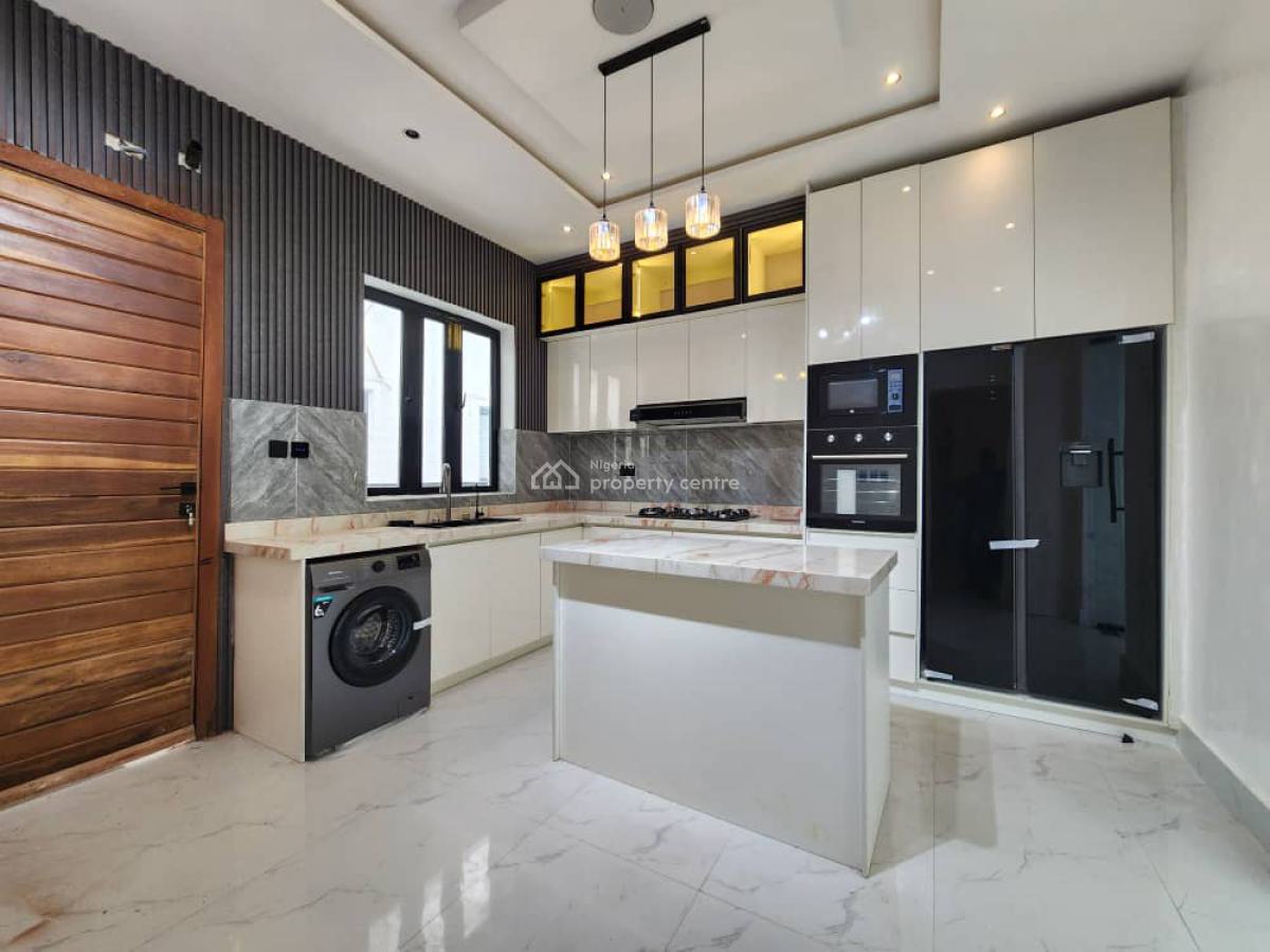 5 Bedroom Full Detached Duplex Home with Swimming Pool and Bq, Ajah, Lagos, Detached Duplex for Sale