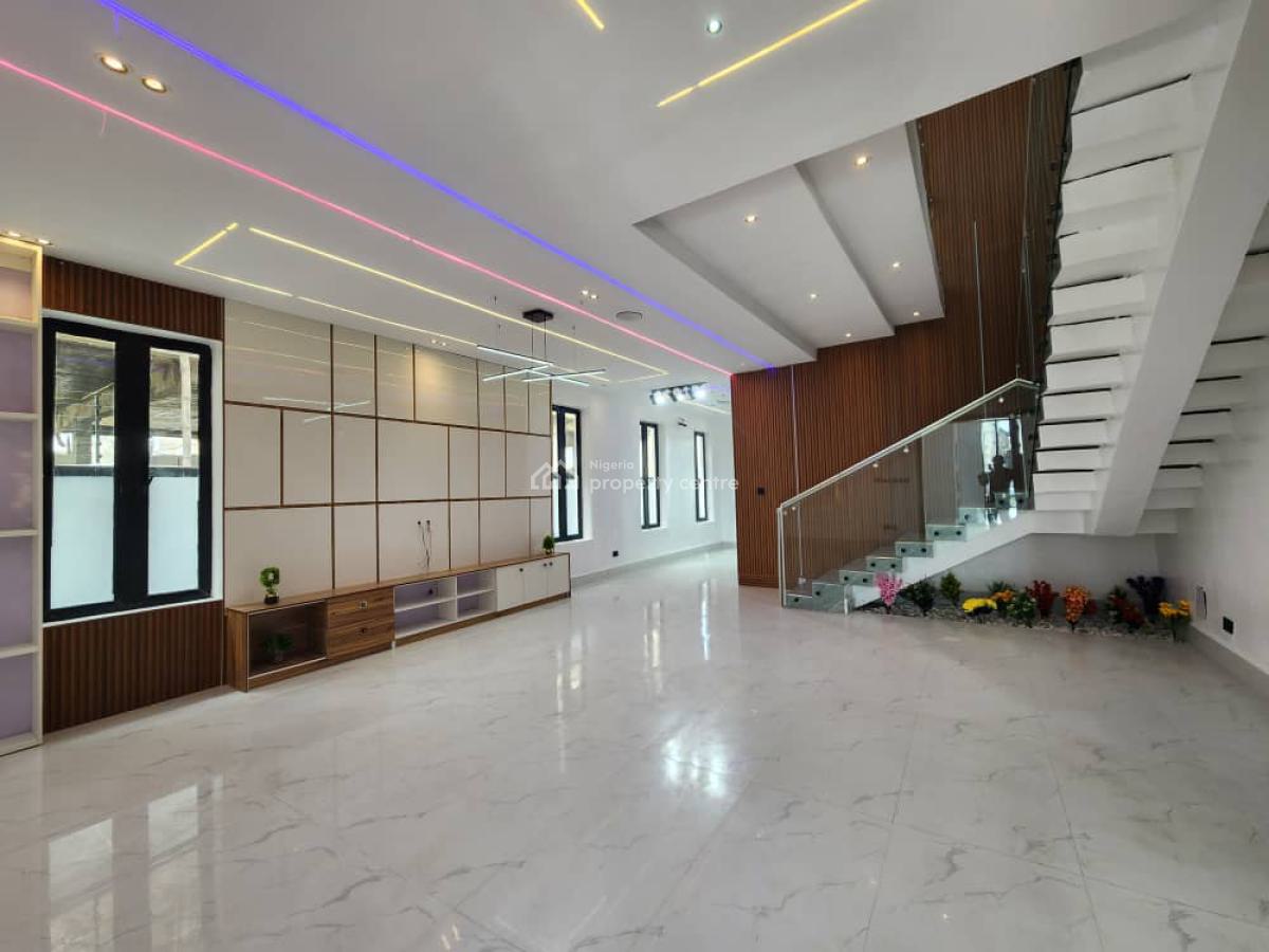 5 Bedroom Full Detached Duplex Home with Swimming Pool and Bq, Ajah, Lagos, Detached Duplex for Sale