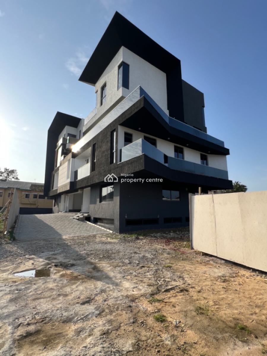 5bedroom Detached Duplex on 4floors with 3bed Bq Sitting on 850sqm, Osborne Phase 1 Estate, Osborne, Ikoyi, Lagos, Detached Duplex for Sale