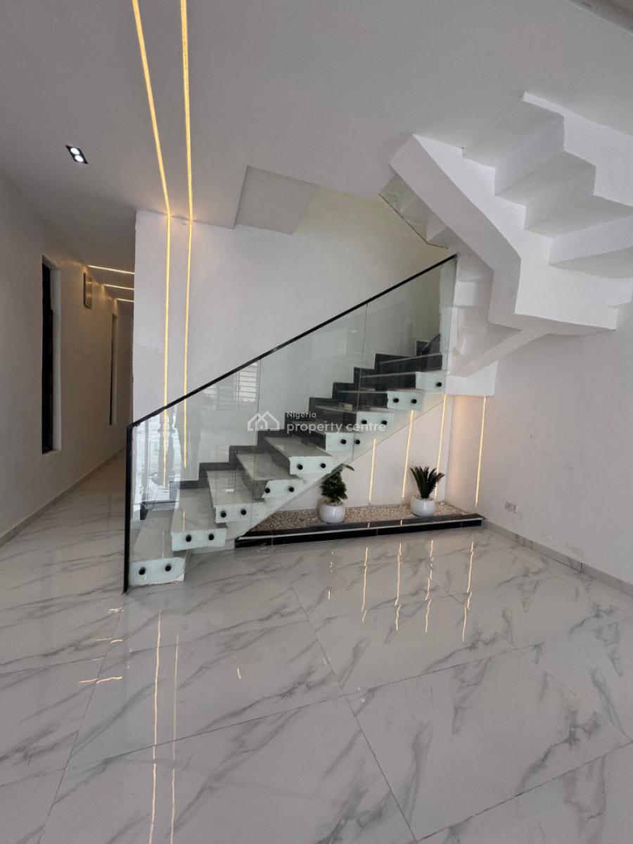 Newly Built 4 Bedroom Fully Detached Duplex with Bq and Pool, Chevron, Lekki, Lagos, Detached Duplex for Sale