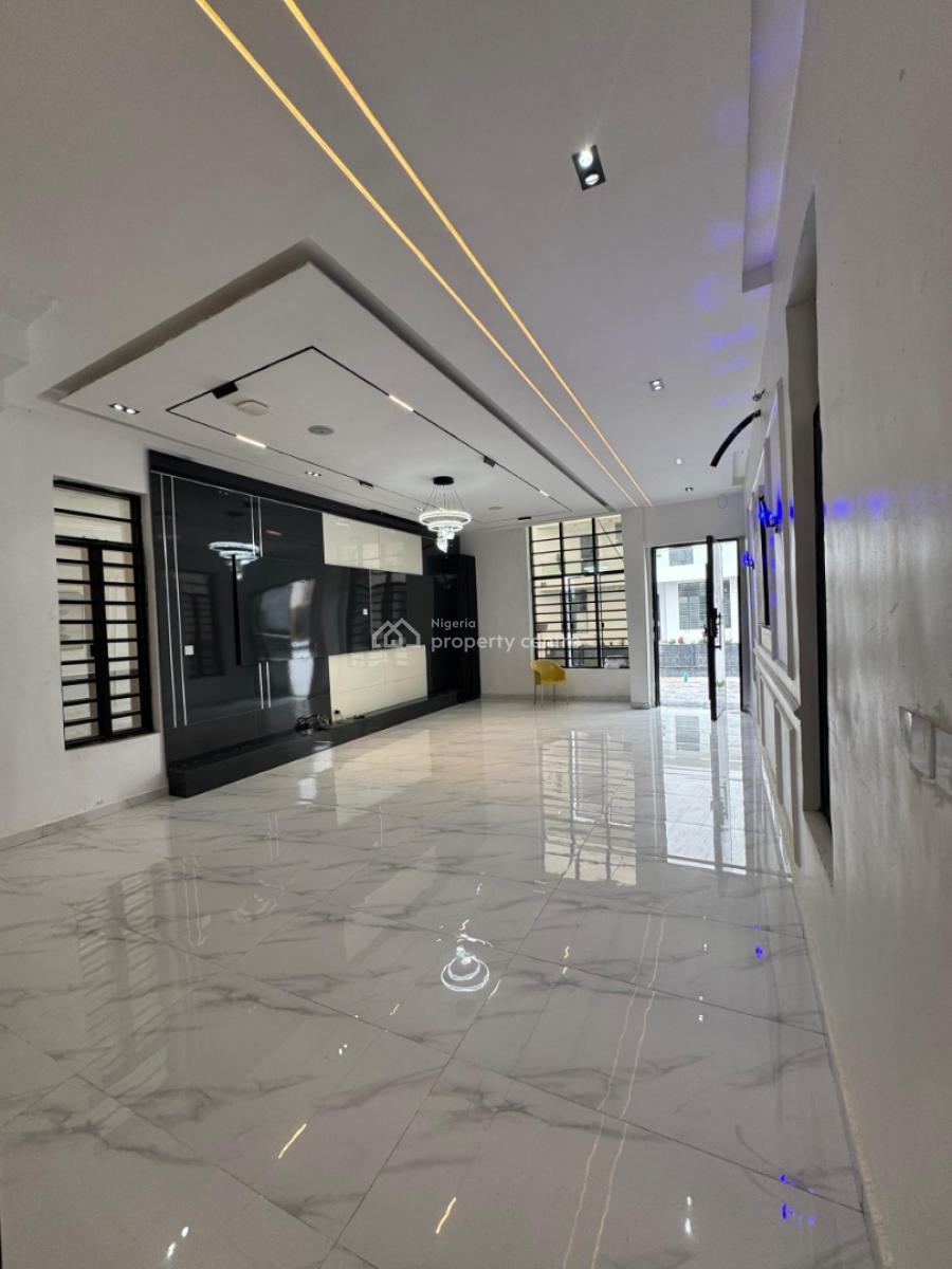 Newly Built 4 Bedroom Fully Detached Duplex with Bq and Pool, Chevron, Lekki, Lagos, Detached Duplex for Sale