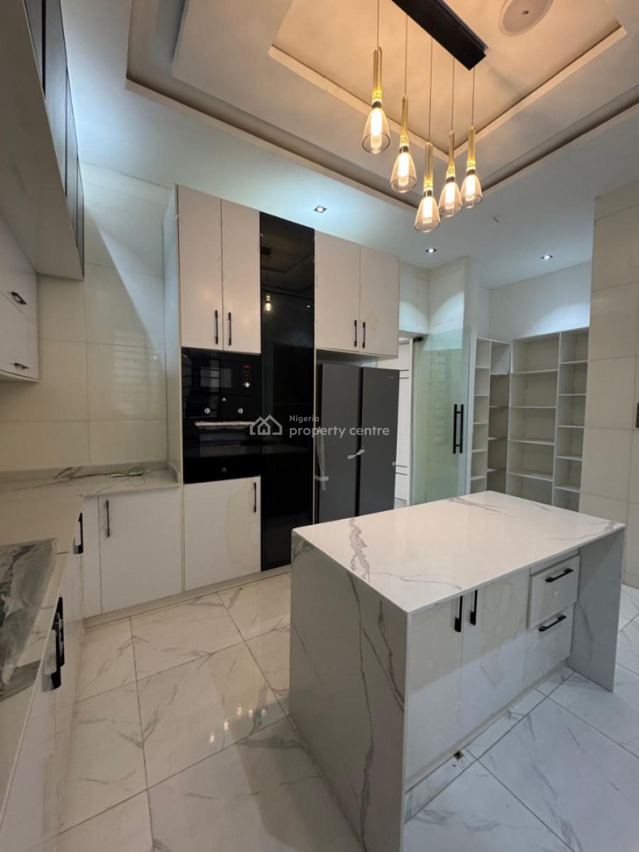 Newly Built 4 Bedroom Fully Detached Duplex with Bq and Pool, Chevron, Lekki, Lagos, Detached Duplex for Sale