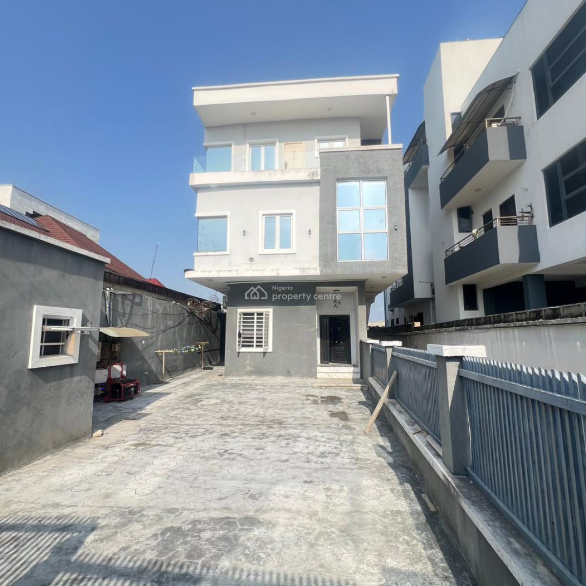 2 Bedroom Fully Detached Duplex with Bq, Ikate, Lekki, Lagos, Detached Duplex for Rent