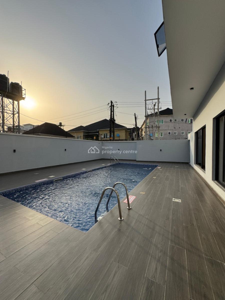 4 Bedroom Apartment, Morden 4 Bed Maisonette with Communal Pool, Gym, Children Playcourt., Surulere, Lagos, House for Sale