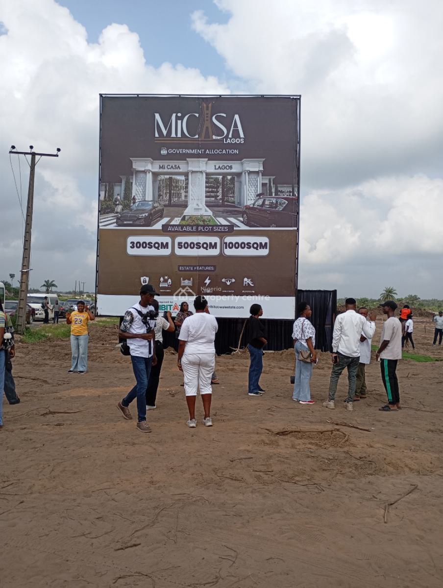 Buy & Build Land Selling at Pre-launch Price, Off Lekki-epe Expressway, Eleranigbe, Ibeju Lekki, Lagos, Mixed-use Land for Sale