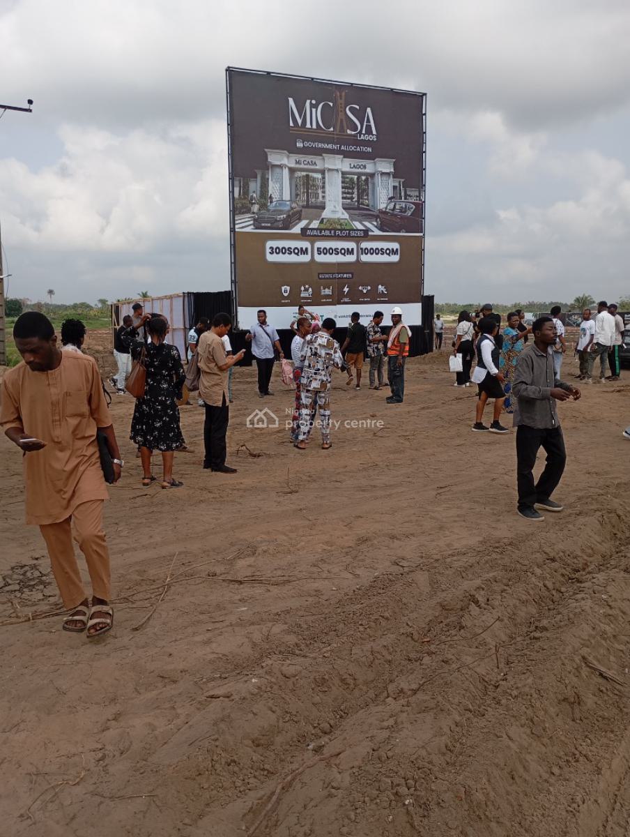 Buy & Build Land Selling at Pre-launch Price, Off Lekki-epe Expressway, Eleranigbe, Ibeju Lekki, Lagos, Mixed-use Land for Sale