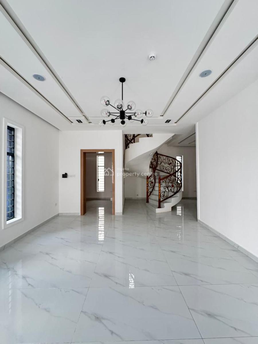 Beautifully Crafted 5 Bedroom Fully Detached Duplex Plus Bq, Stunning Detailed Home with Bq in a Well Secured Estate, Omole Phase 1, Ikeja, Lagos, Detached Duplex for Sale