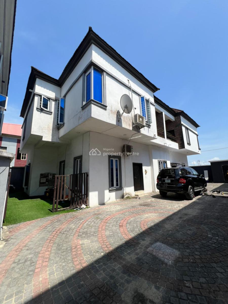 Exquisite 4 Bedroom Semi Detached Duplex in a Secure Estate, Ikota, Lekki, Lagos, Semi-detached Duplex for Rent