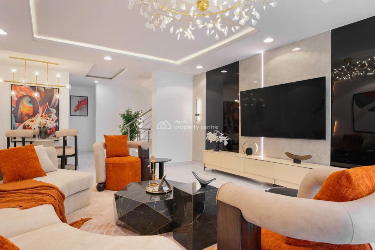 Four-bedroom Luxury Duplex, Ikate, Lekki, Lagos, House Short Let