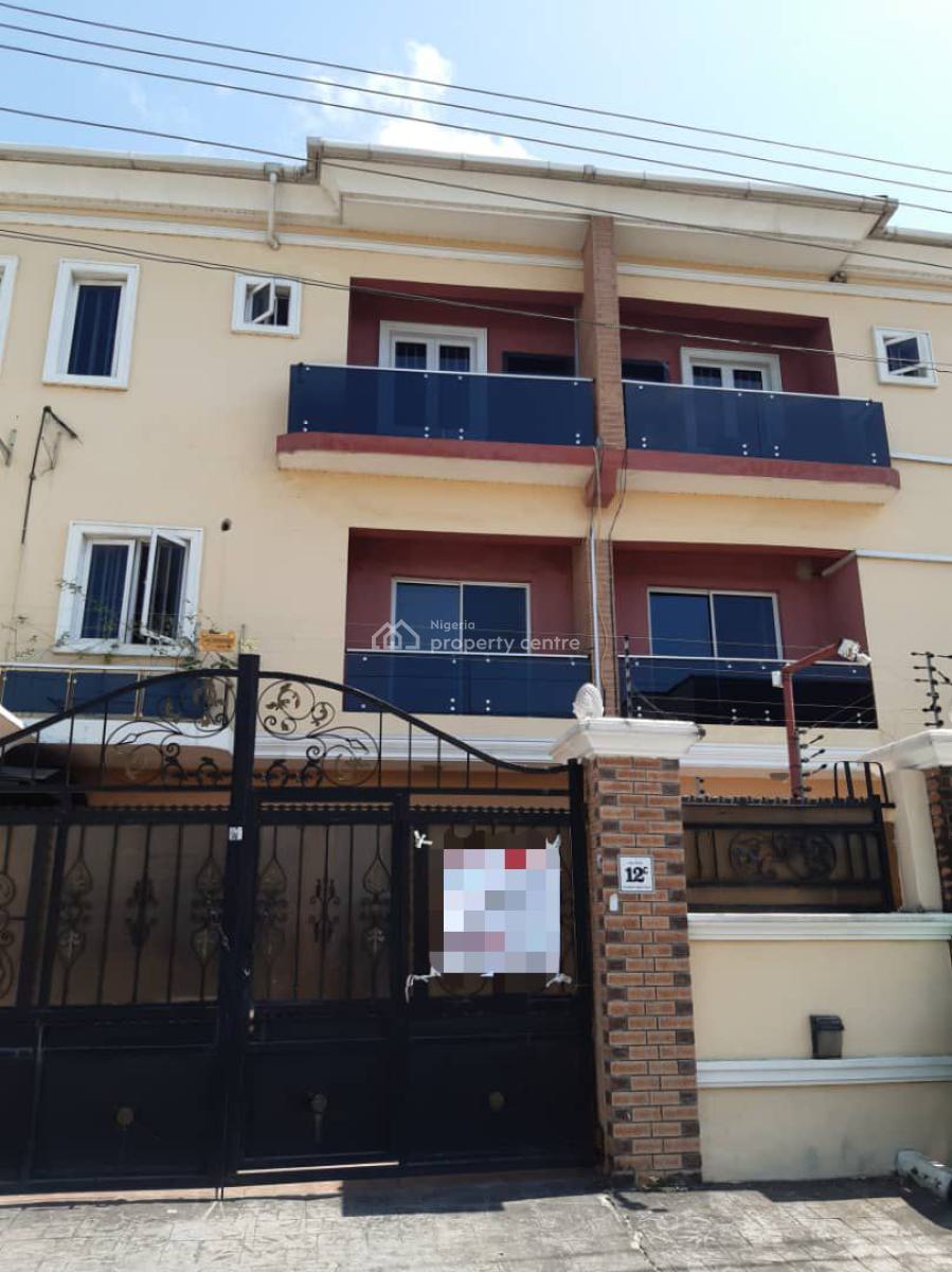4 Bedroom Terrace Duplex with 2 Bqs, Oral Estate, Ikota, Lekki, Lagos, Terraced Duplex for Rent