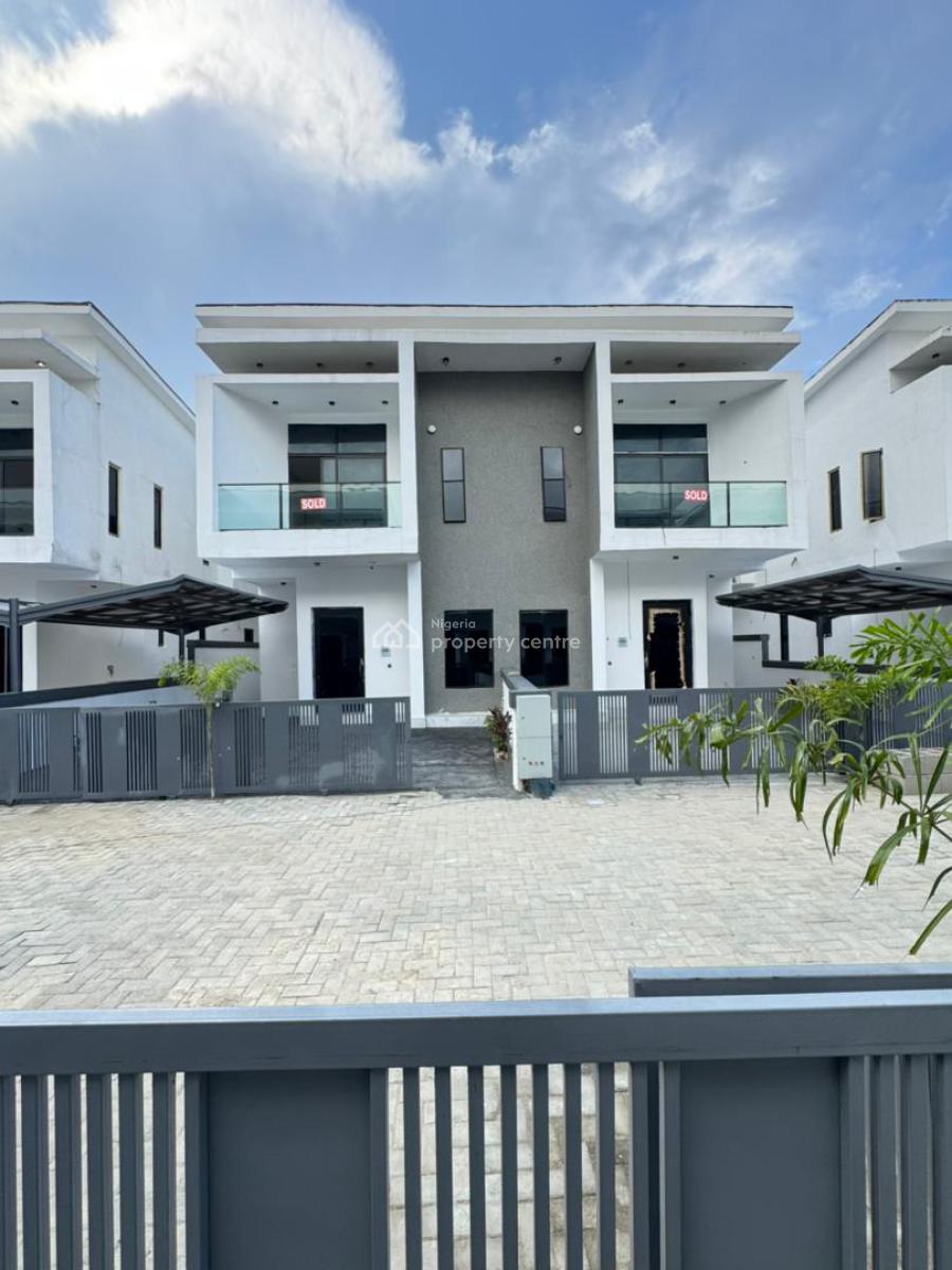 𝐍𝐄𝐖 4 𝐁𝐄𝐃𝐑𝐎𝐎𝐌 𝐒𝐄𝐌𝐈 𝐃𝐄𝐓𝐀𝐂𝐇𝐄𝐃 𝐃𝐔𝐏𝐋𝐄𝐗, Orchid, Lekki Phase 2, Lekki, Lagos, Semi-detached Duplex for Rent