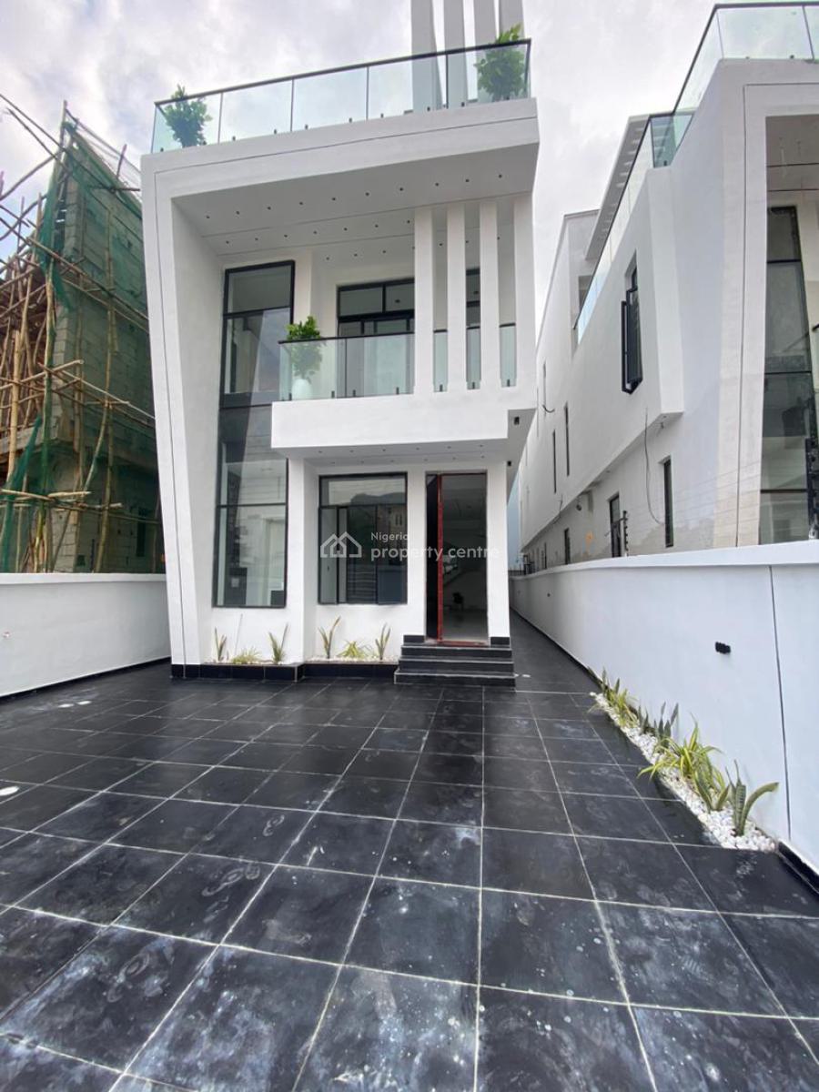 5 Bedroom Fully Detached Penthouse with a Bq, Cinema, Oral Estate, Ikota, Lekki, Lagos, Detached Duplex for Sale