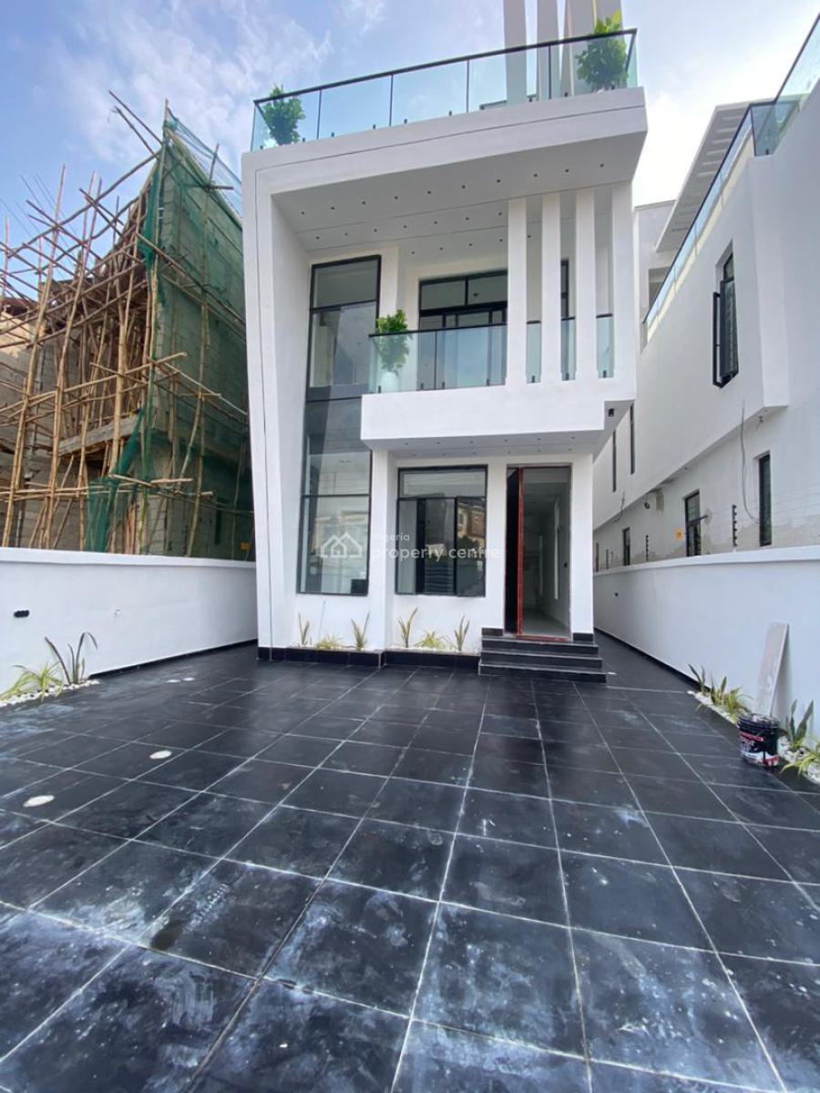 5 Bedroom Fully Detached Penthouse with a Bq, Cinema, Oral Estate, Ikota, Lekki, Lagos, Detached Duplex for Sale